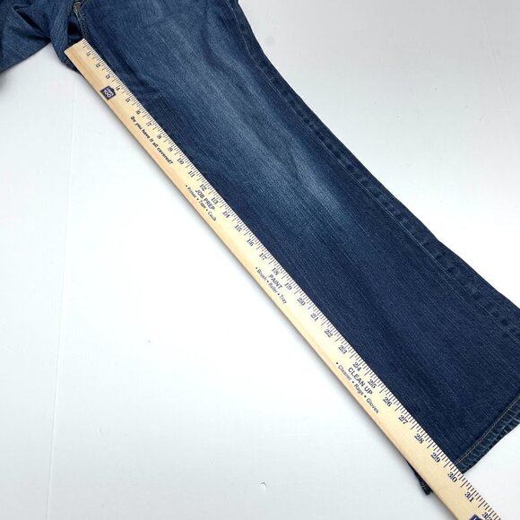 Gap Jeans Women's Curvy Fit Flare Leg Stretch size 8 length 30" - Picture 5 of 8